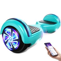 SISIGAD Hoverboard 6,5" (auto-équilibrage, Bluetooth, LED)