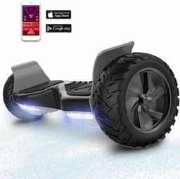 RCB Hoverboard Overboard tout-terrain (app, Bluetooth, LED)