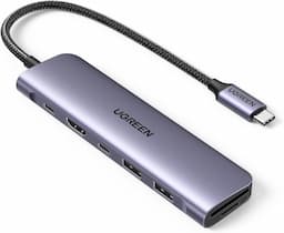UGREEN Revodok 105 (5-en-1, nomade + lecteur SD)