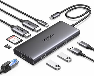 UGREEN Revodok Pro 210 (10-en-1, double HDMI)