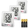 TempPro TP49 thermomètre hygromètre d'intérieur (lot de 3)