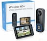Zeerkeer Visiophone sans fil 720P, écran 4,5", sans WiFi