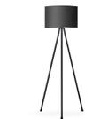 tomons Lampadaire LED dimmable trépied métal noir