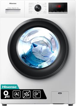 Hisense WFPV9014EM - hublot 9 kg, 1400 tr/min, vapeur, 16 programmes