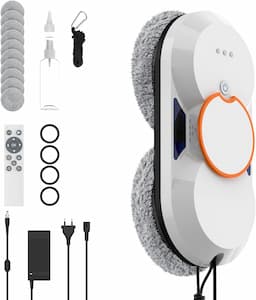 IERAKOR Robot Laveur de Vitre 5600Pa