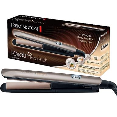 Remington Kératine & Huile d'amande, plaques XL, 9 températures