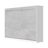 SMARTBett Standard Horizontal 140x200 (Blanc/Béton)