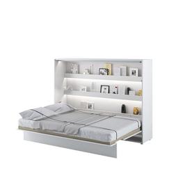 MEBLINI Bed Concept BC-04 Horizontal 140x200 avec matelas