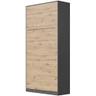 BB Loisir Supérieur Vertical 90x200 (Anthracite/Chêne)