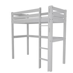 fornera F26 lit mezzanine hêtre massif 90x200 (laqué blanc)