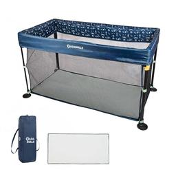 Badabulle Easy Clip — lit parapluie compact pliage accordéon