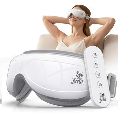 Bob and Brad Masseur oculaire avec télécommande, chaleur 40/45 °C, 5 modes