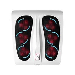 Homedics masseur de pieds shiatsu chauffant à 6 nœuds rotatifs