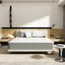 DEWINNER Matelas 120x190 mémoire de forme 25 cm, 7 zones, ferme