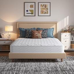 Avenco Matelas 140x200 Hybride 20 cm, Ressorts Ensachés et Mémoire