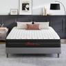 INRE Matelas 140x200 Mousse 25 cm, 7 Zones, Confort Ferme, Réversible