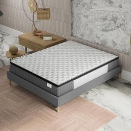 NOVEMBER Elekctra matelas 160x200 - 30 cm hybride (ressorts + mémoire)