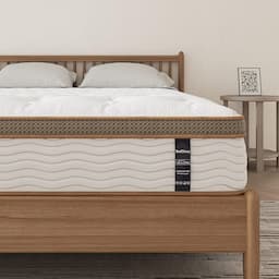 BedStory Matelas hybride 160x200 - 22 cm (ressorts ensachés, 7 zones)