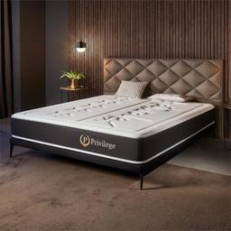 Naturalex Privilege 160x200 - 26 cm (hybride ressorts ensachés + latex, 7 zones)
