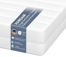 XDREAM Pure 80x200 cm en mousse froide 7 zones, fermeté H4 ferme