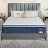 VASAGLE Matelas hybride 140 x 190 x 25 cm, mémoire de forme gel