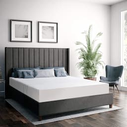 BedStory Matelas 140x190 - 18 cm (visco + latex, mi-moelleux)