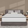 DEWINNER Matelas 140x190 - 30 cm (mousse + mémoire de forme, réversible)