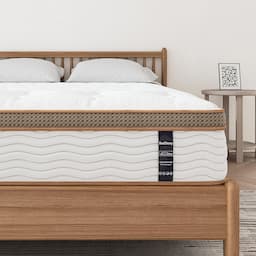 BedStory Matelas hybride 140x190 - 22 cm (ressorts ensachés, 7 zones)