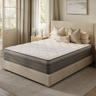 TXO Matelas 140x190 hybride 7 zones, moelleux H2-H3, 25 cm