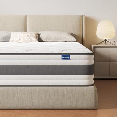 BedStory Matelas 140x190 Ferme H4 26 cm à Bords Renforcés