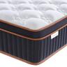 Thavion Matelas Hybride 140x200 30 cm Mi-Ferme H4 Ressorts Ensachés 9 Zones