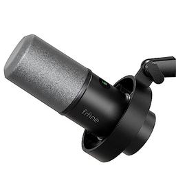 FIFINE micro dynamique USB/XLR cardioïde RGB pour PC, PS4 et PS5