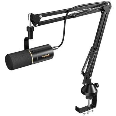 TONOR TD510+, micro dynamique USB/XLR avec bras T10 pour streamer