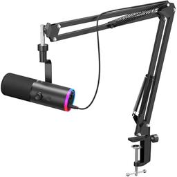 TONOR TD510 AIR H+, micro dynamique XLR/USB avec annulation IA