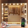 Puranex Miroir Coiffeuse 15 LED Super HD Mémoire