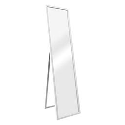 en.casa miroir psyché inclinable sur pied 150 x 35 cm, MDF blanc