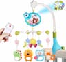 Aolso Musical Lit Bébé Mobile 3-en-1 avec projecteur (0+ mois)