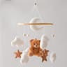 Promise Babe Mobile Nuages et Ours en bois et feutre