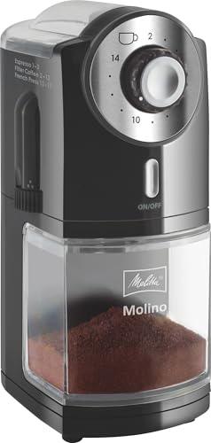 Melitta Molino 1019-02 — moulin électrique à meule, 17 finesses