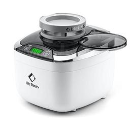 LifeBasis Nettoyeur à ultrasons 870 ml (40 kHz, kit bécher)