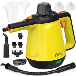 Eave Nettoyeur vapeur portable (110 °C, 3 bars, 10 accessoires)