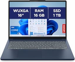 Lenovo IdeaPad Slim 3 16 (Core i7-13620H, 16 Go, 1 To, WUXGA)