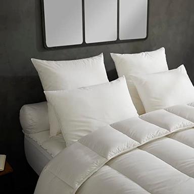 DODO Lot de 2 Oreillers Micro Douceur Moelleux 60x60 cm Coton