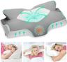 Elviros Oreiller Cervical Mémoire de Forme Ergonomique