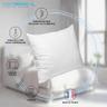 Alpes Blanc Oreiller 90 % duvet de canard 65x65 percale