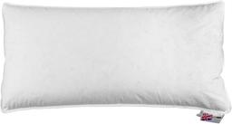 HOMESCAPES Oreiller plumes et duvet de canard 40x80 cm