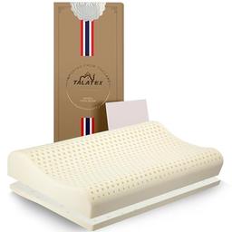 Talatex Oreiller Contour en latex naturel Dunlop, 4 hauteurs