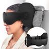 Bonairest Oreiller cervical de voyage 360°, réglable + masque 3D