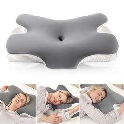 MULISOFT P-105 Oreiller Ergonomique Papillon Mémoire de Forme 10/12 cm