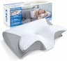 HOMCA Oreiller Ergonomique Cervical 2 en 1